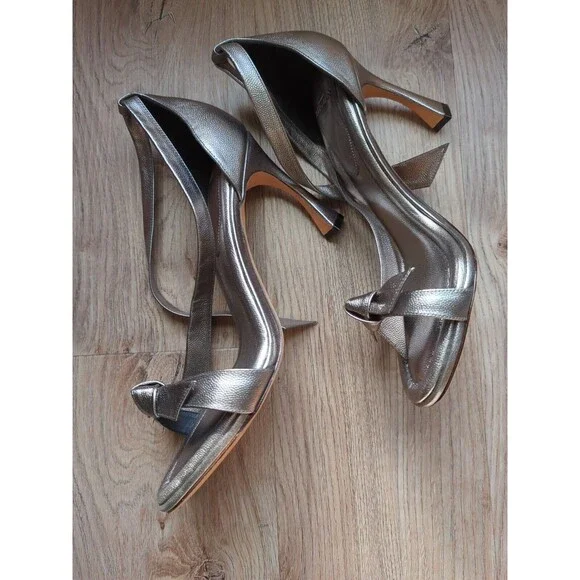 Alexandre Birman Clarita 85 Flare Curve Sandal Heels Womens 10 IT 41